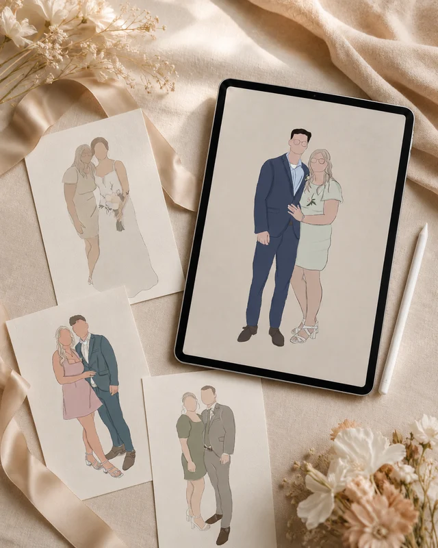 Live illustraties tijdens een evenement